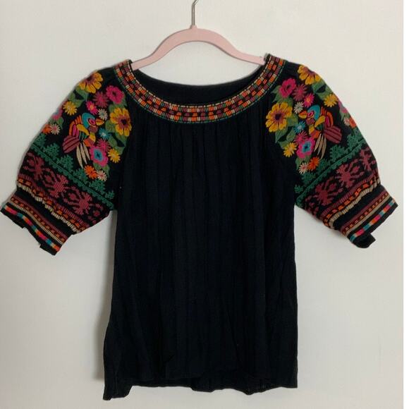 THML Tops - THML Embroidered top size small